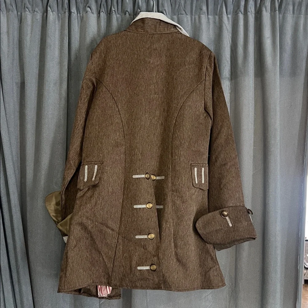 Disney Pirates of the Caribbean Brown Coat - Picture 4 of 4